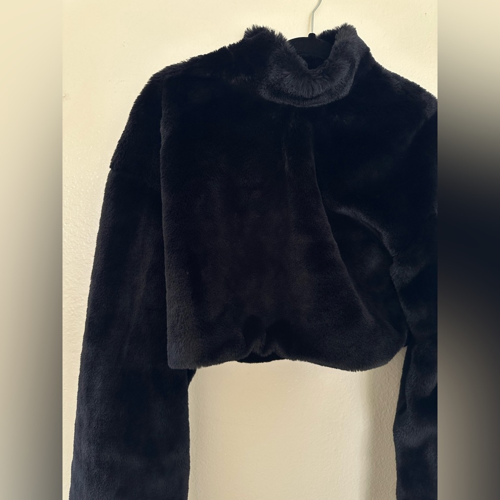 Tiger Mist Furry Sweater
